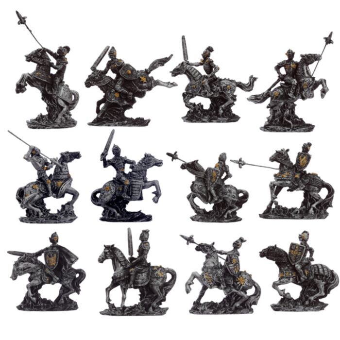 Statuette per Mini Mondo - Cavalieri Medievali