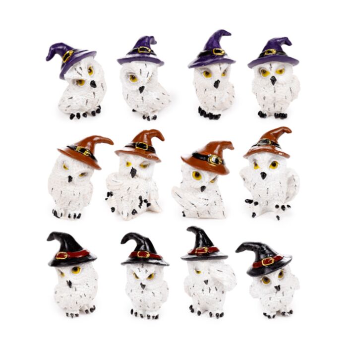 Statuette per Mini Mondo - Gufi Magici