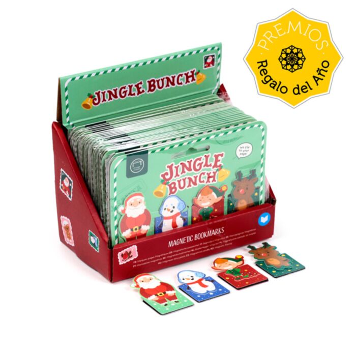 Set di 4 Segnalibri Magnetici - Banda Natalizia JINGLE BUNCH