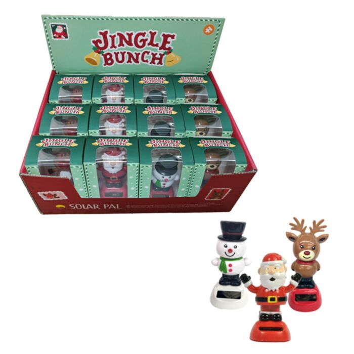 Solar Pal - Babbo Natale, Pupazzo di Neve e Renna - Banda Natalizia JINGLE BUNCH