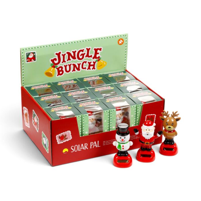 Solar Pal - Babbo Natale, Pupazzo di Neve e Renna - Banda Natalizia JINGLE BUNCH