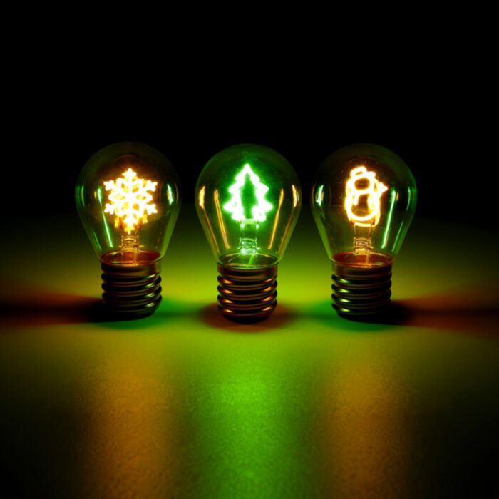 Lampada Decorativa di Natale a LED - Amici del Natale