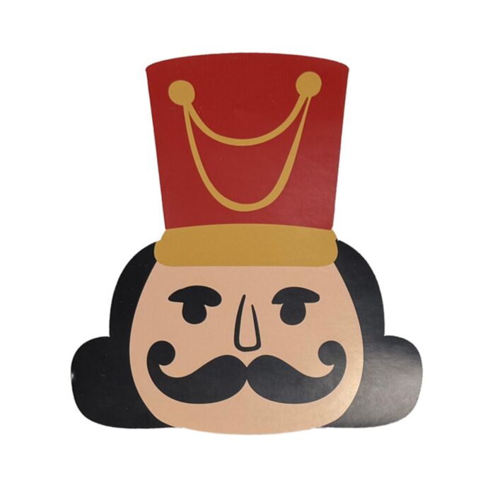 Tovaglioli di carta 3 veli - Confezione da 12 - Schiaccianoci Natalizio