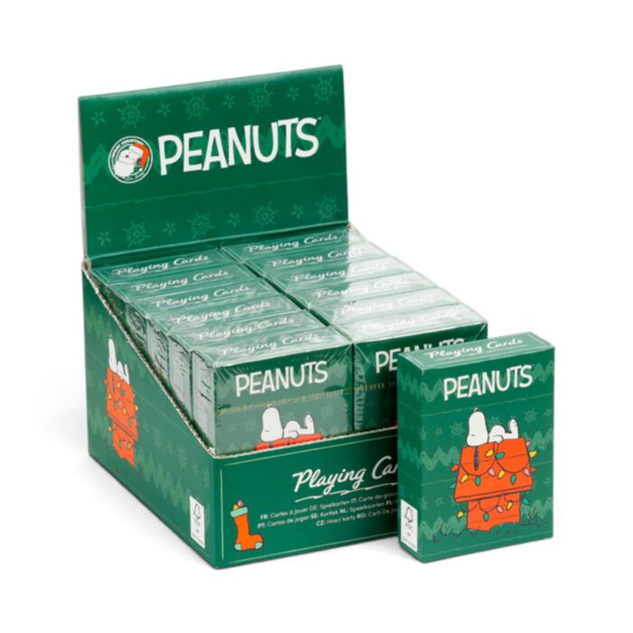 Carte da Gioco Standard - Snoopy & Woodstock di Natale - PEANUTS
