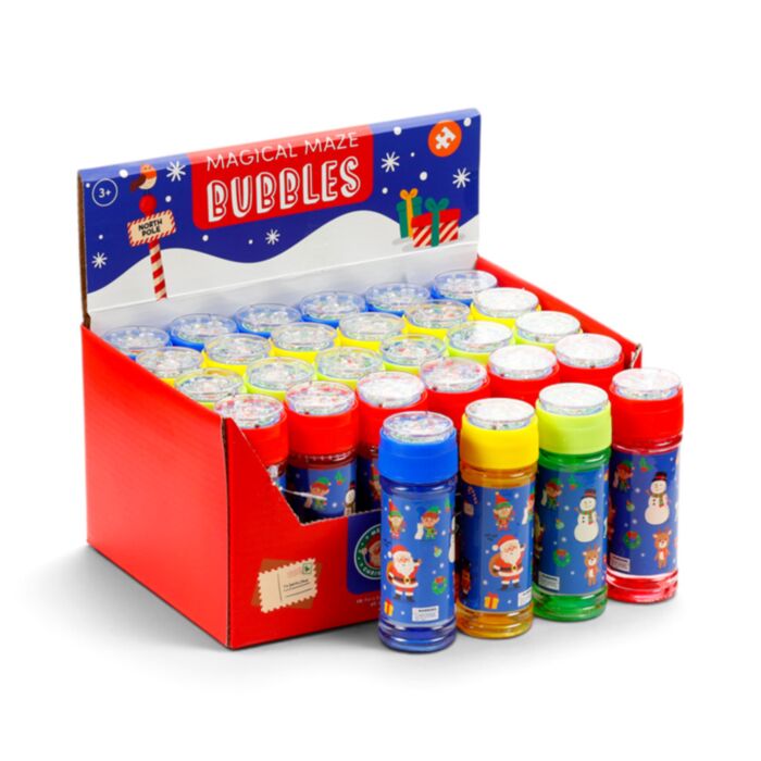 Bolle di Sapone con Labirinto - Amici del Natale 