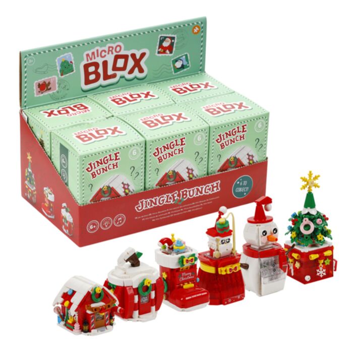 Scatola a Sorpresa - Natalizia - Microblocchi Misteriosi - Jingle Bunch
