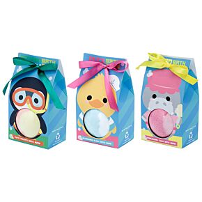 Bombe da Bagno - Confezione Regalo - Animali Dolci Bombe da Bagno - Confezione Regalo - Animali Dolci