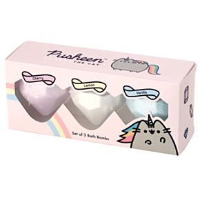 Set di 3 Bombe da Bagno - Pusheen il Gatto - Pusheenicorn