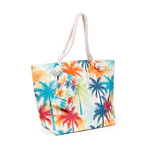 Borsa Mare - Palme Multicolori