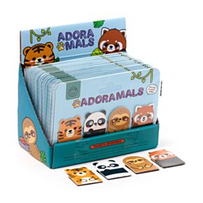 Set di 4 Segnalibri Magnetici - Animali Dolci ADORAMALS