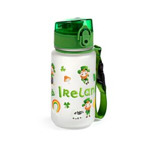 Borraccia Infrangibile per Bambini 350ml - Folletto Portafortuna Irlandese