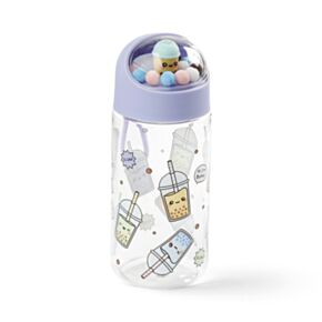 Borraccia Infrangibile con Decorazioni 350ml - Bubble Tea - Foodiemals
