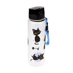 Borraccia Pop Top 600ml - Lucky il Gatto Nero