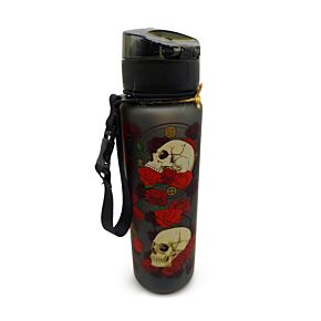 Borraccia Pop Top 600ml - Teschi & Rose SKULLS&ROSES Borraccia Pop Top 600ml - Teschi & Rose SKULLS&ROSES