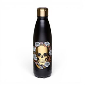 Bottiglia Termica in Acciaio 500ml - Teschi & Rose SKULLS&ROSES 