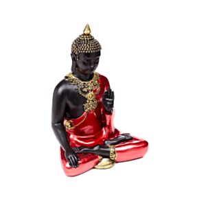 Buddha Thailandese - Rosso, Nero e Oro - Meditazione