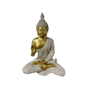 Buddha Thailandese - Effetto Arenaria & Oro - Meditazione Buddha Thailandese - Effetto Arenaria & Oro - Meditazione