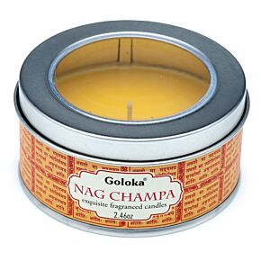 Candela in Lattina - Goloka - Nag Champa Candela in Lattina - Goloka - Nag Champa