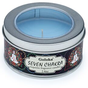 Candela in Lattina - Goloka - Sette Chakra