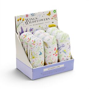Custodia Portaocchiali - Uccelli&Fiori Selvatici - Wings&Wildflowers JAN PASHLEY