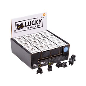 Statuine in Scatoletta - Lucky il Gatto Nero