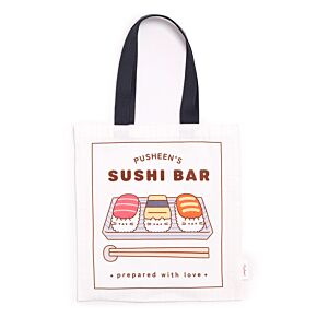 Borsa Tote - Sushi - Bento Club - Pusheen il Gatto SUSHI BAR