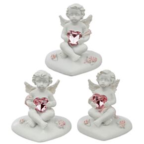 Statuetta Cherubino - Cuore della Rosa - Peace of Heaven