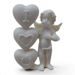 Heart of Heaven - Cherubino con cuore "Ti amo"