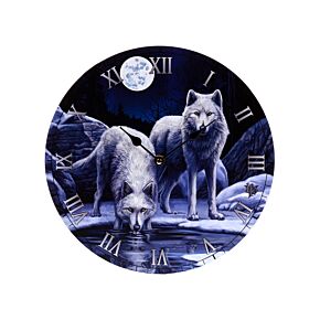 Orologio da Muro - Lupo - Warriors of Winter Wolf- Lisa Parker