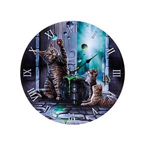 Orologio da Muro - Gatto - Hubble Bubble Cat and Kitten - Lisa Parker