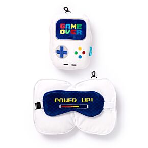 Cuscino da Viaggio con Maschera Relaxeazzz - Game Over Cuscino da Viaggio con Maschera Relaxeazzz - Game Over