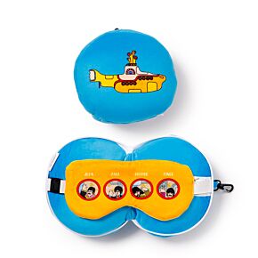 Cuscino da Viaggio con Maschera Relaxeazzz - Yellow Submarine