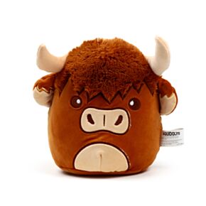 Cuscino di Peluche - Bue Scozzese - Squidglys