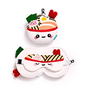 Cuscino da Viaggio con Maschera Relaxeazzz - Nori la Ciotola Ramen - Foodiemals Cuscino da Viaggio con Maschera Relaxeazzz - Nori la Ciotola Ramen - Foodiemals