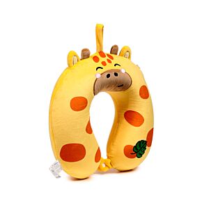 Cuscino da Viaggio in Memory Foam Relaxeazzz - Raffi la Giraffa