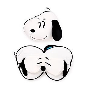 Cuscino da Viaggio con Maschera Relaxeazzz - Peanuts Snoopy Cuscino da Viaggio con Maschera Relaxeazzz - Peanuts Snoopy