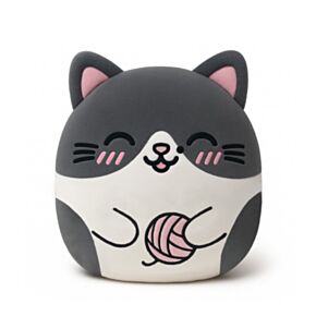 Cuscino di Peluche - Gattino - Animali Dolci ADORAMALS - Squidglys