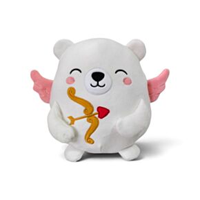 Giocattolo in peluche a forma di orso polare Cupido - Squidglys J'Adoramals