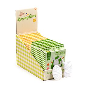 Decorazione da Appendere - L'Uovo di Pasqua da Dipingere - Primavera