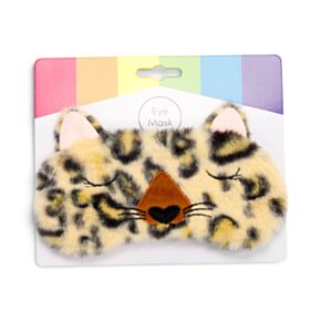 Maschera per Occhi in Peluche - Leopardo - Animali Dolci ADORAMALS