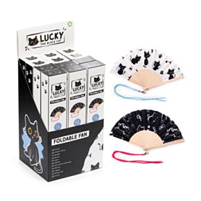 Ventaglio - Lucky il Gatto Nero
