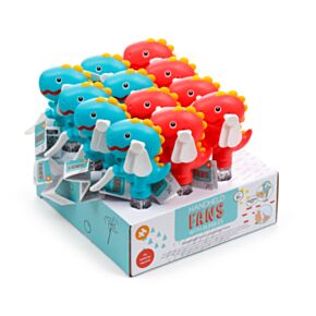 Ventilatore Manuale con Bolle di Sapone - Dinosauro