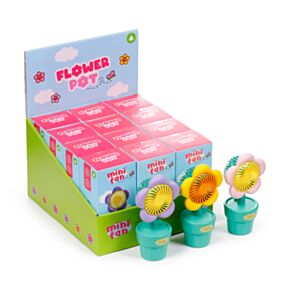 Mini Ventilatore Portatile Ricaricabile USB - Fiore in Vaso