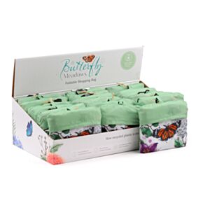 Borsa Pieghevole - Farfalle - Butterfly Meadows