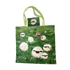 Borsa Pieghevole in Poliestere - Pecora SHEEP