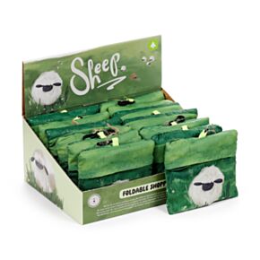 Borsa Pieghevole in Poliestere - Pecora SHEEP