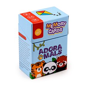 Memoria - Gioco da Tavolo - Animali Dolci Selvatici ADORAMALS