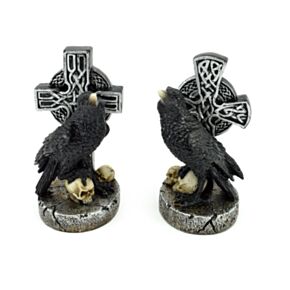 Corvo con Croce Celtica 