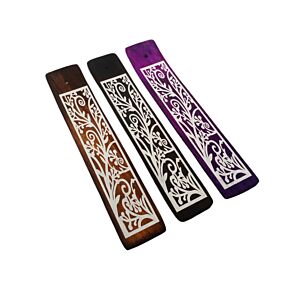 Brucia Incenso per Bastoncini in Legno di Mango - Botaniche Floreali