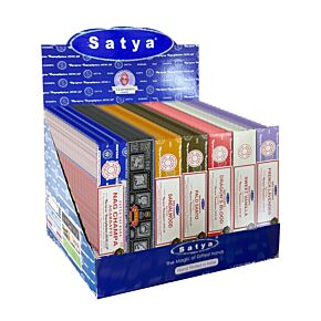 Bastoncini d'Incenso Satya - Nag Champa - Display Misto